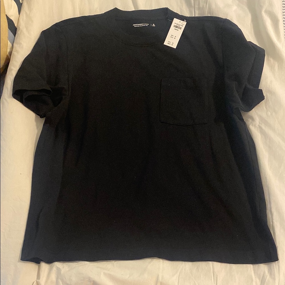 Abercrombie Premium Polished Tee Black Size M